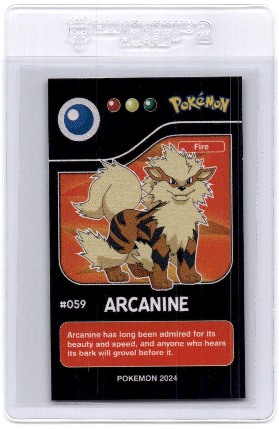 Arcanine Pokemon Card