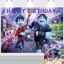 Onward Party Supplies Birthday Decoration Backdrop Banner for kids Party