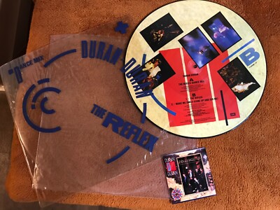 デュラン・デュラン　The Reflex　UK盤 ピクチャーディスク仕様 12” DURAN DURAN THE REFLEX PICTURE DISC 1984 EMI 12” 45 RPM w