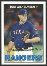 Tom Wilhelmsen #375 2016 Topps Heritage Texas Rangers