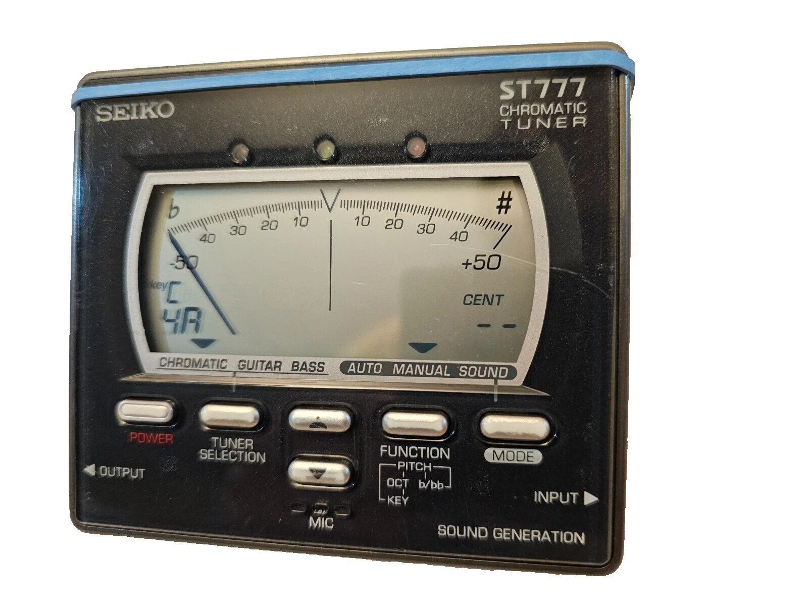 Seiko afinadores de guitarra