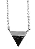 Edelstahl Kette Mit AnhäNger 43 + 5 Cm Silberfarben Ankermuster