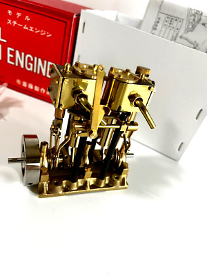 Retro Saito Seisakusho Steam Engine T2Dr Model Kit Miniature Hobby