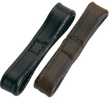 C&B Lederschlaufen Lederriemen für Knebeltrense