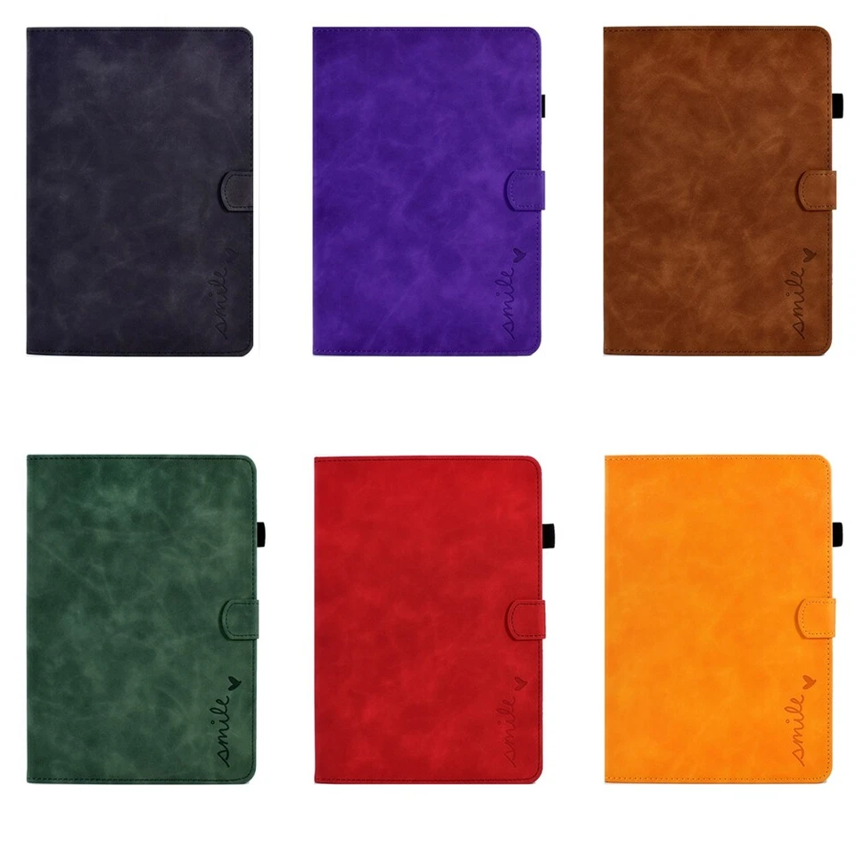 For iPad 5/6/7/8/9/10th Gen Air 4 5 Pro 11 Mini 6 Smart Case Flip Leather Cover - Image 2 of 4