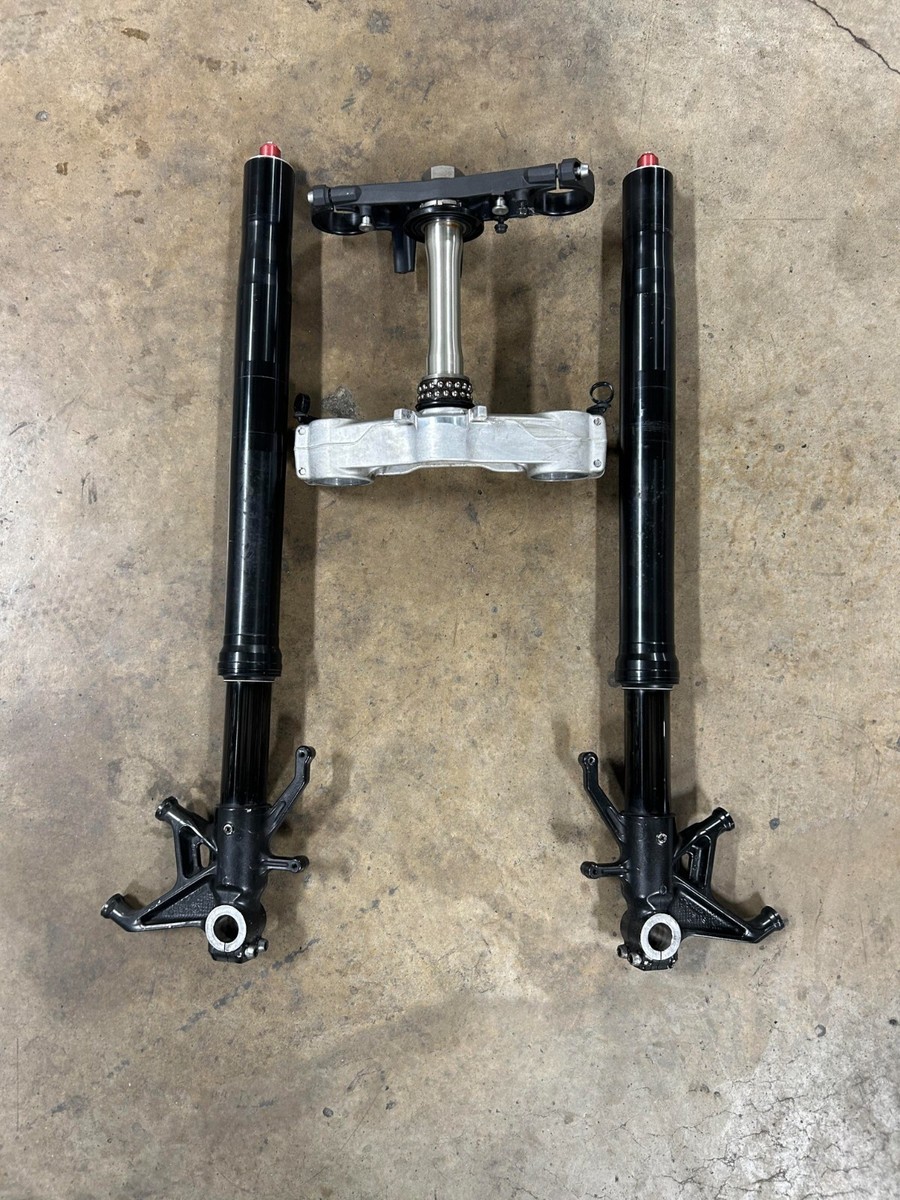 OEM FORKS DAMPER ASSY WITH UPPER/LOWER TRIPLE TREE 06-07 KAWASAKI