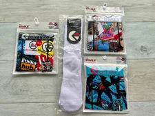 Ethika - 3 Pairs of Men's XL "The Staple" Boxer Brief + 1 Pair White Large Socks