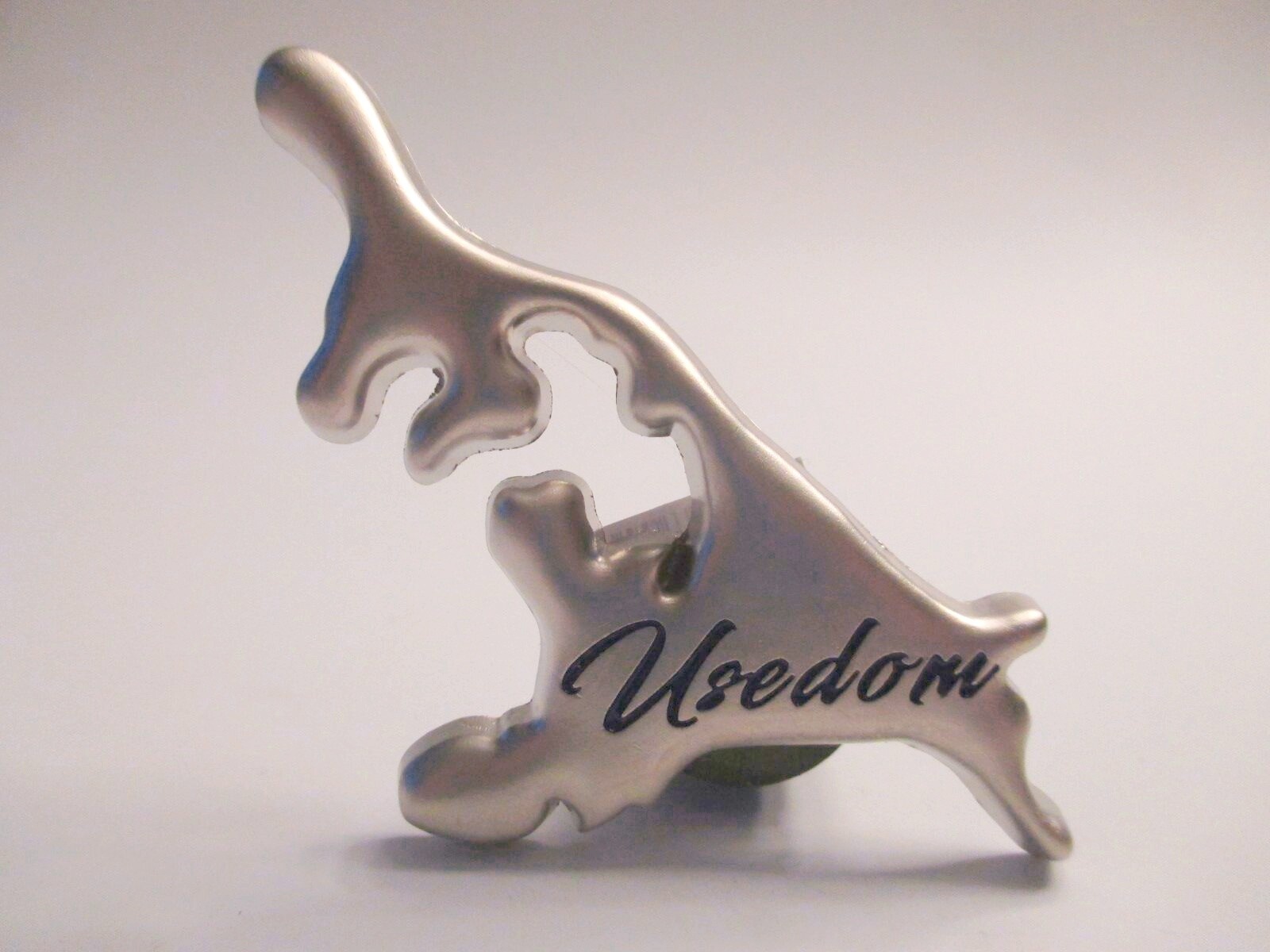 Usedom Baltic Sea Island Outline Metal Magnet Germany Germany Souvenir