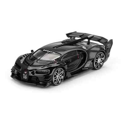 Mini GT 1:64 Bugatti Vision Gran Turismo Black Diecast Model Car