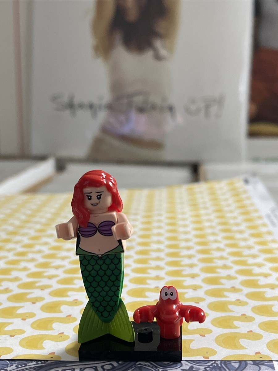 ARIEL THE LITTLE MERMAID SEBASTIAN CRAB LEGO MINIFIG disney