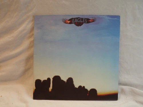 Eagles – Eagles .Vinyl LP. 1972 Miss print Gatefold sleeve. upside down picture