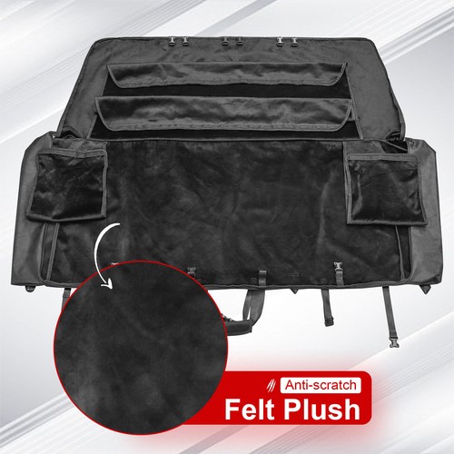 Black Soft Top Window Storage Bag For Ford Bronco 4 Door Accessories 2021-2023 - Picture 3 of 10