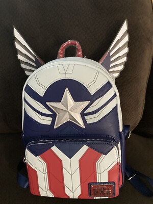 Disney Marvel Winter Soldier Loungefly Backpack