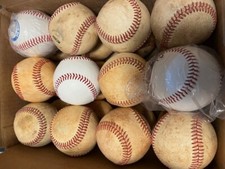 24 Used Baseballs Includes 4 Brand New Baseballs SEE BONUS INFO