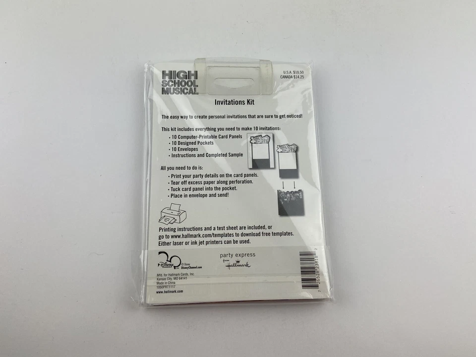 High School Musical Birthday Card Party Invitation Kit Hallmark Party Express - Image 3 of 4