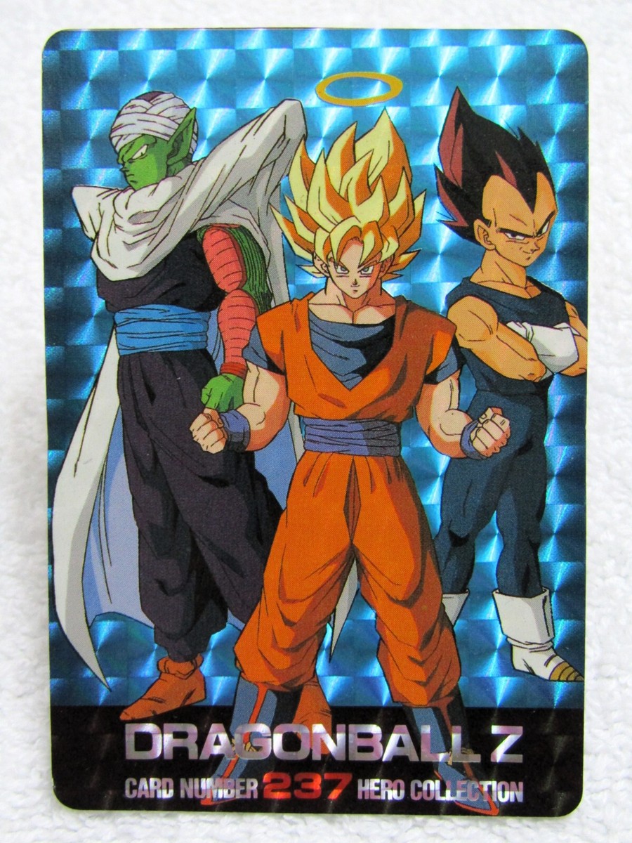 2001 Dragon Ball Z DBZ Hero Collection Goku, Vegeta