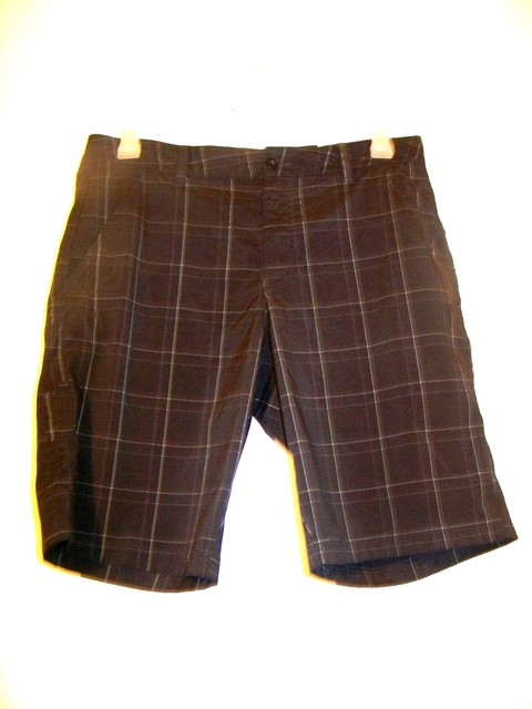 Mens Fila Sport Black Iron Plaid Golf Shorts Size 34 EUC!!! | eBay