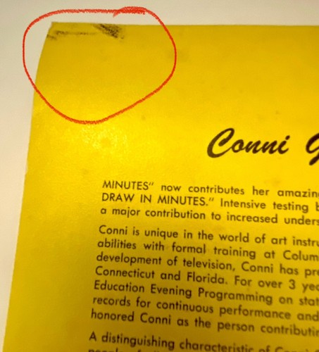 Connie Gordon Method Book You Can Draw in Minutes 1963 - Picture 13 of 17