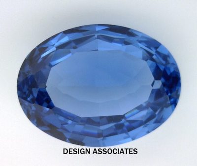 MAN MADE AQUAMARINE 12X10 OVAL CUT  OUTSTANDING COLOR AAA