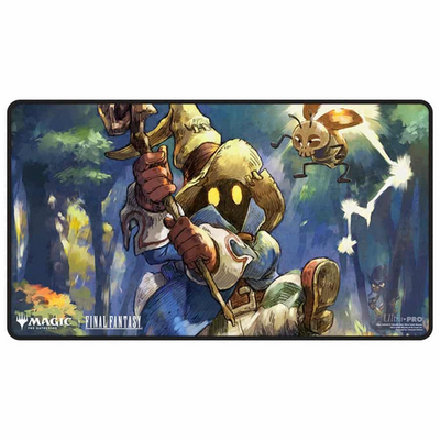 ウルトラプロ 【ビビ・オルニティア】 ブラックステッチ プレイマット Ultra Pro: Black Stitched Playmat - MTG - Final Fantasy - 'Vivi