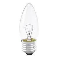 Merkur GlüHbirne Kerze 25Watt E27 Klar 260Volt GlüHlampe Licht Warmweiß Dimmbar
