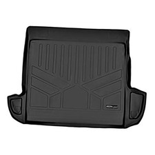 Cargo Trunk Liner Floor Mat Behind 2nd Row Black Compatible with 2010-2022