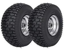 15x6.00-6 Lawn Mower Tire Riding Mower Tire and Wheel Front Tire Compatible w...