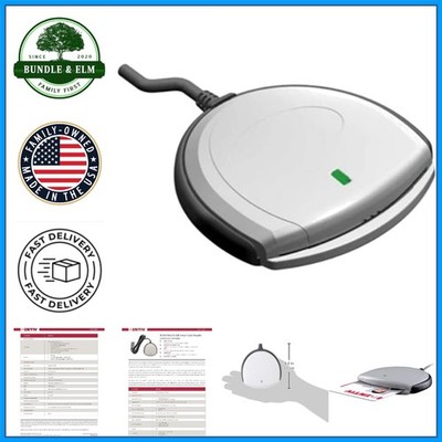 High-Speed USB Smart Card Reader Compatible with Multiple Operating Systems