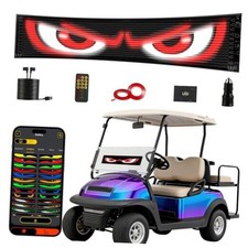 Devil Eyes Light for Cars 1-Pack   23.4''x4.7'' LED Eyes for Car Windshield,