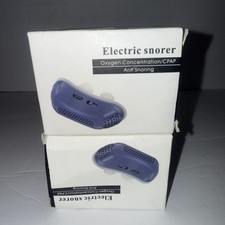 2 Pack - New- Electric Snore Device/Anti-Snoring