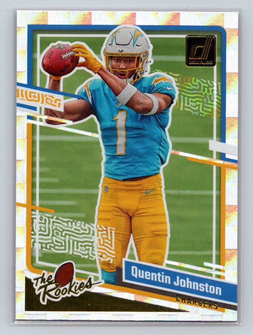2023 Donruss #8 Quentin Johnston The Rookies
