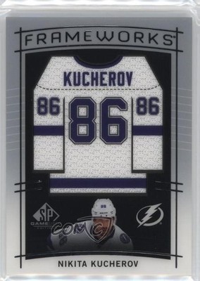 2024-25 Upper Deck SP Game Used Frameworks Nikita Kucherov #F-NK 1tj3