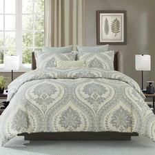 CozyDH Cotton Duvet Cover King - 100 Cotton 400 Thread Count Beige Duvet Cov...