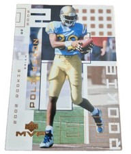2002 Upper Deck #297 Brian Poli-Dixon Rookie San Diego Chargers NFL Card (E4. rookie card picture