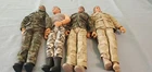 Power Team 12 Lot of 4 Action Figures  Good Condition