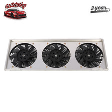 Aluminum Radiator Fan Shroud For Jeep Cherokee Xj 1991-2001 4.0l 3x 9 Fan Aluminum Radiator Fan Shroud For Jeep Cherokee Xj 1991-2001 4.0l 3x 9 Fan
