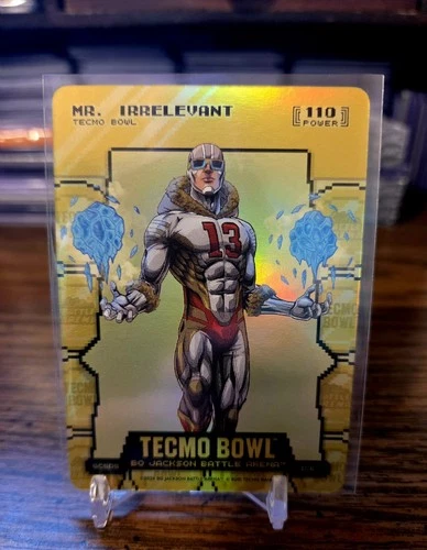 MR. IRRELEVANT BROCK PURDY 2026 BO JACKSON B.A TECMO BOWL GOLD COIN FLIP