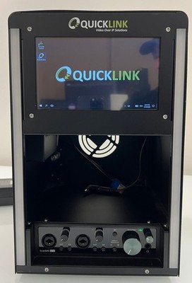 Quicklink Studio-in-a-Box ST500 Remote Broadcast Video Over IP Focusrite Scarlet
