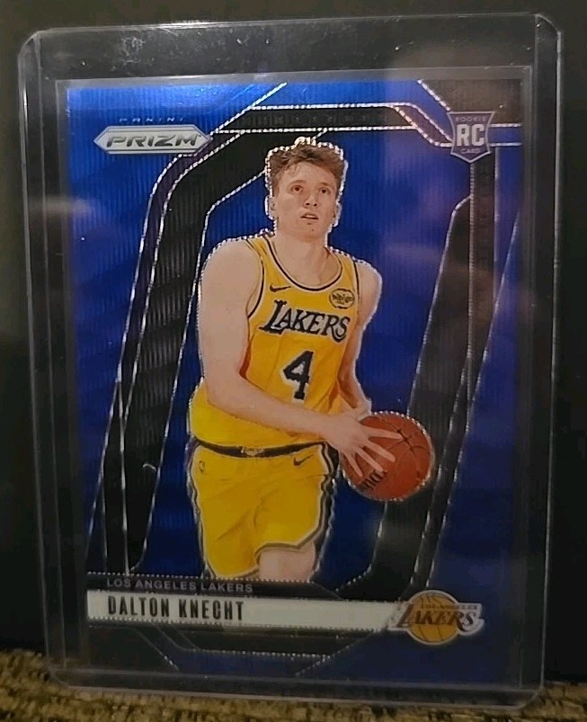 2024-25 Panini Prizm Dalton Knecht #238 Blue Wave Prizms 075/125 RC