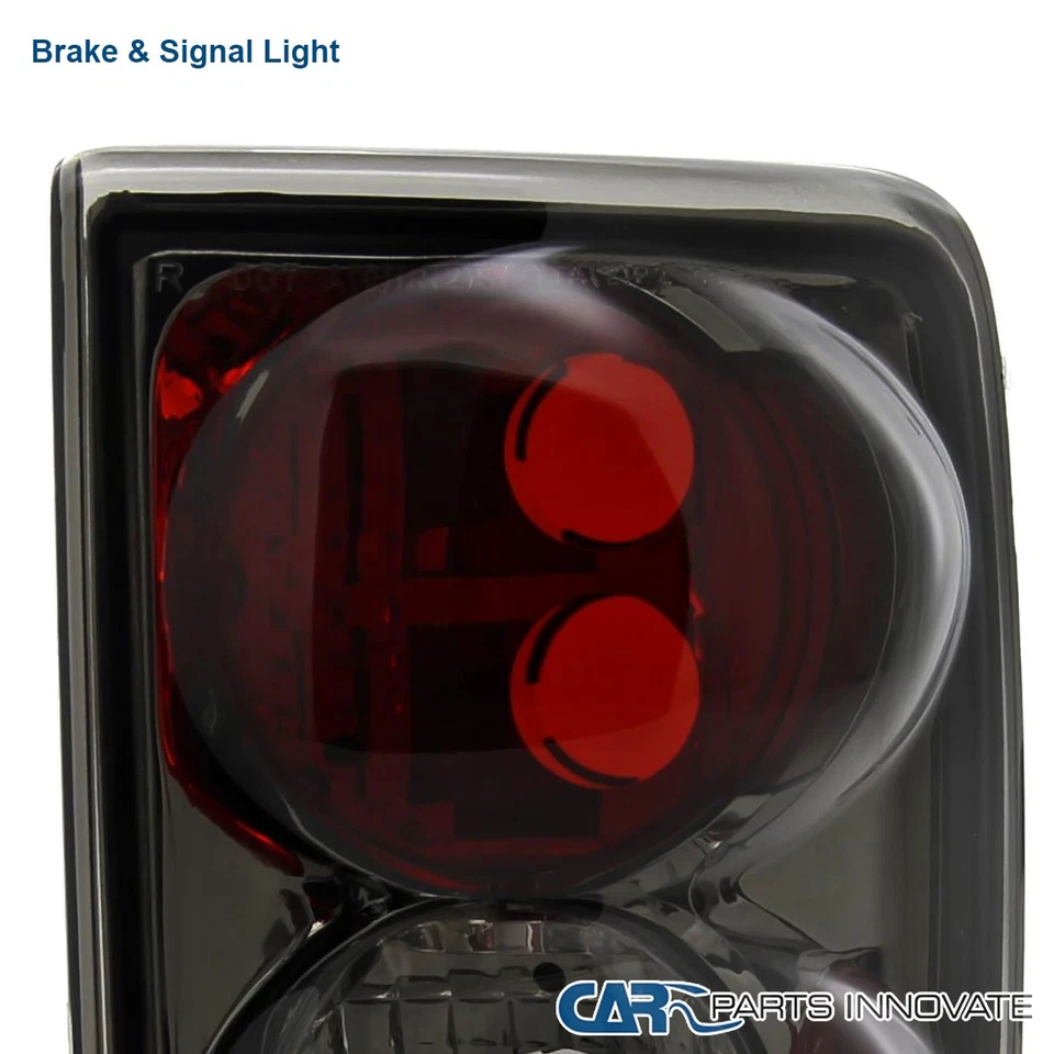 Fits 95-04 Blazer Jimmy 98-00 Envoy 96-01 Bravada Tail Lights Brake Lamps Smoke Foto 3 de 4