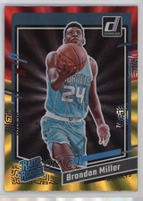 2023 Panini Donruss Rated Rookie Holo Red & Gold Laser Brandon Miller #226 0nr3