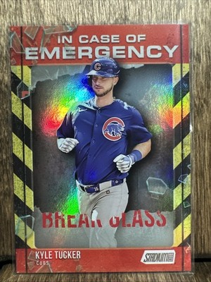 2025 topps stadium club Kyle Tucker In Case of Emergency #ICE-21