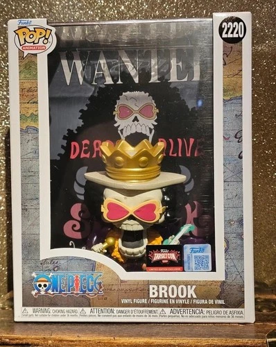 Funko Pop One Piece Brook Wanted Poster #2220 TargetCon 2026 Exclusive New