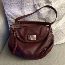 Marc Jacobs Burgundy Natasha Crossbody Bag