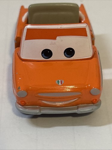 Disney Cars Carsland Luigi’s Rollickin Roadsters Orange Sergio Disneyland READ - Picture 10 of 13