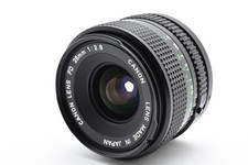     MINT Canon New FD 28mm f/2.8 Wide Angle Prime Lens for Landscape from JAPAN