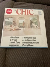 Cest Chic (1978) Vinyl LP  Shrink /Hype sticker orig inner sleeve Nile Rodger’s