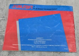 Gremlins 2 The New Batch Instruction Manual Booklet Only for Nintendo NES