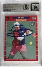 2023 Leaf Pro Set Pickleball #PB-11 Ben Johns RC 1 of 3935 BAS Auto Grade 10