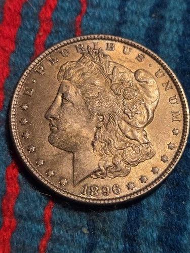 1896 Morgan Silver Dollar Very Fine Philadelphia Mint